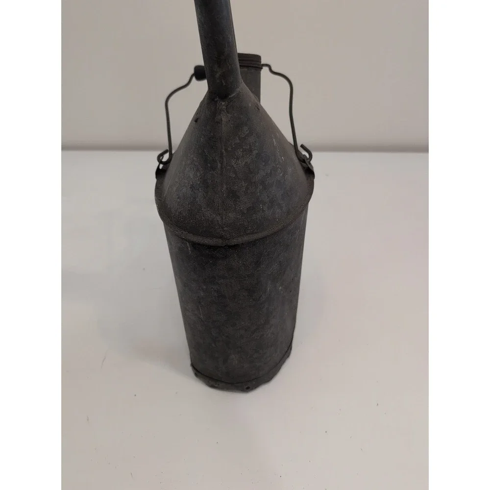 Vintage Antique Unbranded Long Stem Water Watering Oil Can